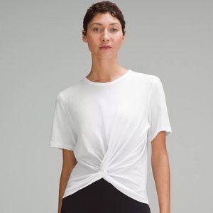 🍋 Lululemon Crescent Tee 4 White